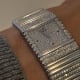 Piaget Emperador Diamonds & Sapphire Pavee, High Class Gadroons