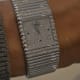 Piaget Emperador Diamonds & Sapphire Pavee, High Class Gadroons