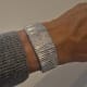 Piaget Emperador Diamonds & Sapphire Pavee, High Class Gadroons