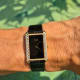 Piaget Elongated Tank: Max Contrast Diamonds X Onyx-Stone, Rare & Serviced