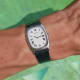Piaget Ellipse Baguette, Rare 1978 Bark-Finish