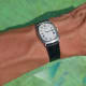 Piaget Ellipse Baguette, Rare 1978 Bark-Finish