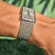 Piaget Rectangular Deep / Warhol Perspective Dial: 3D Indexes for Parallax Effect, Rare