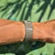 Piaget Rectangular Deep / Warhol Perspective Dial: 3D Indexes for Parallax Effect, Rare