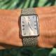 Piaget Rectangular Deep / Warhol Perspective Dial: 3D Indexes for Parallax Effect, Rare