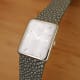Piaget Rectangular Deep / Warhol Perspective Dial: 3D Indexes for Parallax Effect, Rare