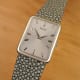 Piaget Rectangular Deep / Warhol Perspective Dial: 3D Indexes for Parallax Effect, Rare