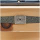 Piaget Rectangular Deep / Warhol Perspective Dial: 3D Indexes for Parallax Effect, Rare