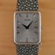 Piaget Rectangular Deep / Warhol Perspective Dial: 3D Indexes for Parallax Effect, Rare