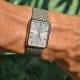 Piaget Rectangular Deep / Warhol Perspective Dial: 3D Indexes for Parallax Effect, Rare