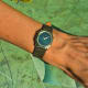 Piaget Octagonal Ellipse: Malachite Swoosh-StoneDial, 50th & Serviced