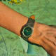 Piaget Octagonal Ellipse: Malachite Swoosh-StoneDial, 50th & Serviced