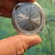 Piaget Dress- / PocketWatch: Linen & Sunburst & Diamonds UFO / Disco Volante