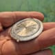 Piaget Dress- / PocketWatch: Linen & Sunburst & Diamonds UFO / Disco Volante