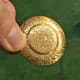 Piaget Shantung PocketWatch: UltraThin Linen Flying Saucer, 50 Shades of Gold UFO