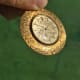 Piaget Shantung PocketWatch: UltraThin Linen Flying Saucer, 50 Shades of Gold UFO
