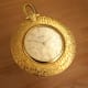 Piaget Shantung PocketWatch: UltraThin Linen Flying Saucer, 50 Shades of Gold UFO