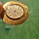 Piaget Shantung PocketWatch: UltraThin Linen Flying Saucer, 50 Shades of Gold UFO