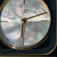 Piaget Alarm Pendule: Agate Stone & Mother of Pearl Dial Clock