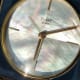 Piaget Alarm Pendule: Agate Stone & Mother of Pearl Dial Clock
