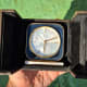 Piaget Alarm Pendule: Agate Stone & Mother of Pearl Dial Clock