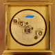 Piaget 8 Days Alarm Pendule: Lacquered Clock, Full Set