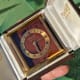 Piaget 8 Days Alarm Pendule: Lacquered Clock, Full Set