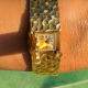 Piaget Hammered Secret Ladies-Bracelet: Concealed Dial & Backwinder