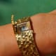Piaget Hammered Secret Ladies-Bracelet: Concealed Dial & Backwinder