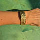 Piaget Hammered Secret Ladies-Bracelet: Concealed Dial & Backwinder