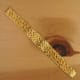 Piaget Hammered Secret Ladies-Bracelet: Concealed Dial & Backwinder