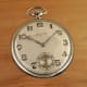 Ulysse Nardin 1920 White Gold Pocket Watch, Doublesigned: Leicht-Mayer
