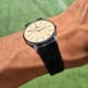 Universal Geneve 18K Golden Shadow Calatrava, NOS & Linen-Dial