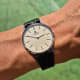 Universal Geneve 18K Golden Shadow Calatrava, NOS & Linen-Dial