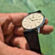 Universal Geneve 18K Golden Shadow Calatrava, NOS & Linen-Dial