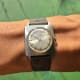 Universal Geneve Thin Tank-Carré: Silver Sunburst Cioccolatone