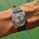Universal Geneve Thin Tank-Carré: Silver Sunburst Cioccolatone