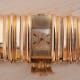 Universal Geneve Golay Fils & Stahl: 40s Rose Gold Ladies Bracelet Watch with Concealed Dial