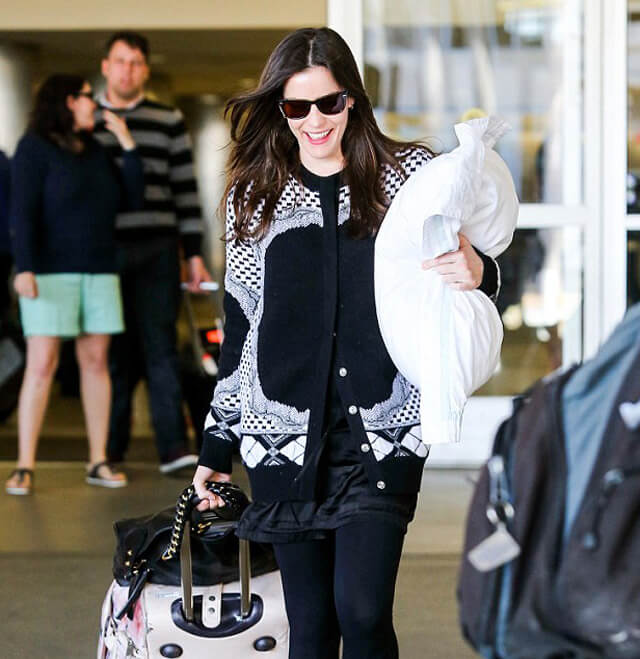 Celebrities With Pillow
