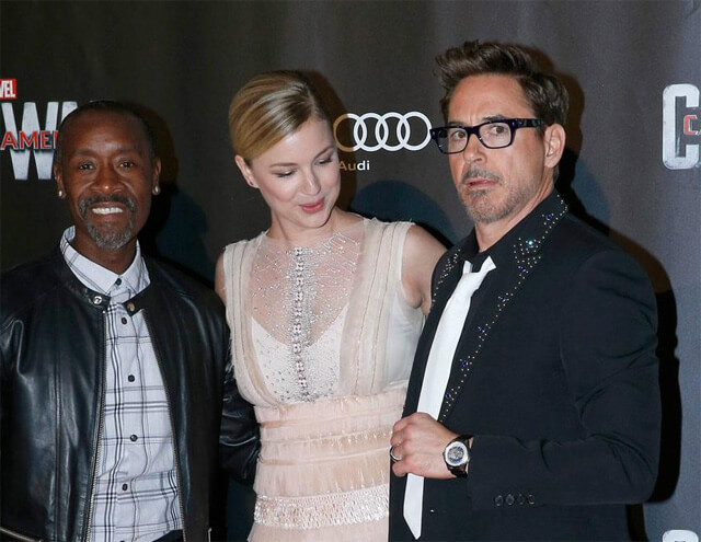 Robert Downey Jr : Jaeger LeCoultre Geophysic Universal Time Automatic 