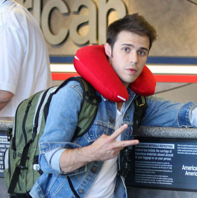 Celebrities With Pillow