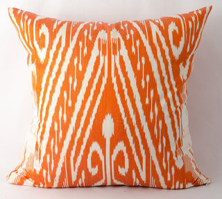 Uzbekistan's Ikat Pillowcase