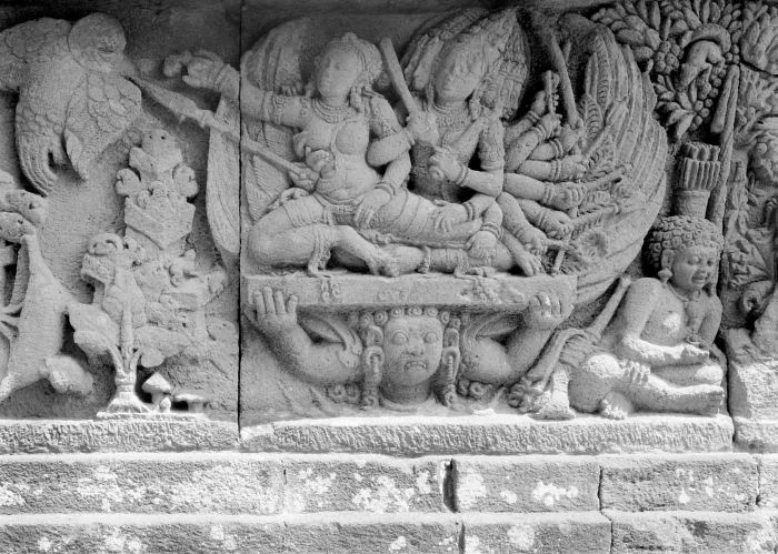 Relief in Prambanan Temple