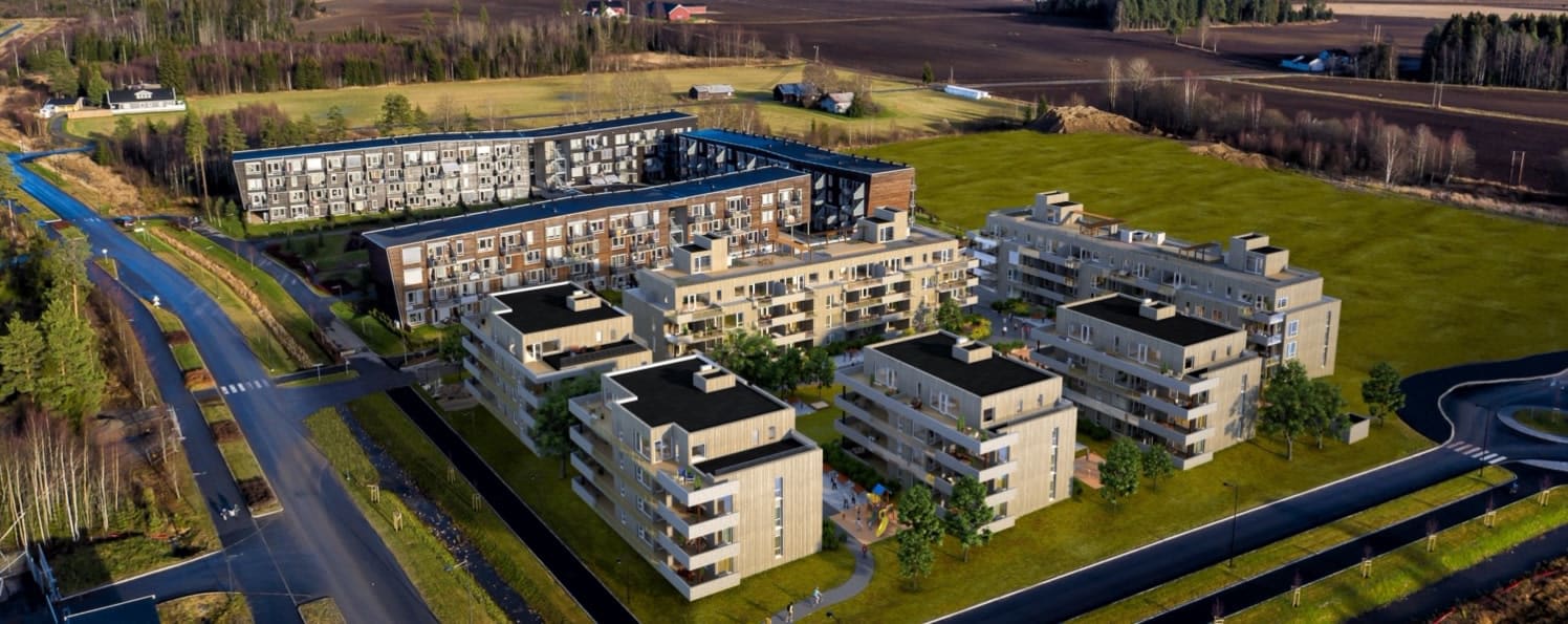 Easy Living Jessheim er utviklet av Solid Eiendom og består av 116 leiligheter