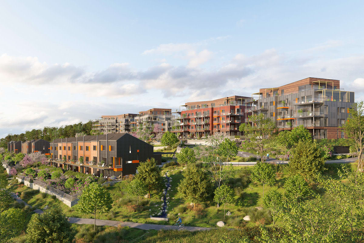 Rådalsåsen er ett av prosjektene hvor 3 ulike selskaper i Solid Gruppen leverer hver sine tjenester, og hvor god samhandling i arbeidsprosessene er helt essensielt