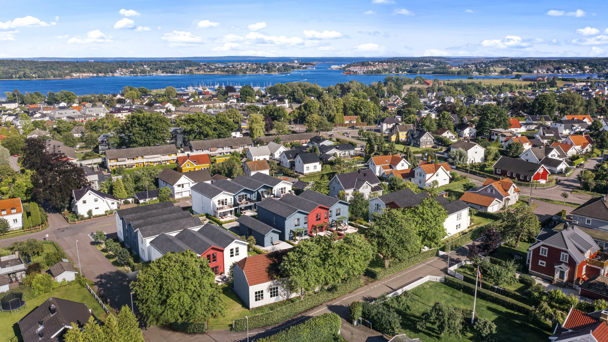 18 townhouse på Teie klare for salg