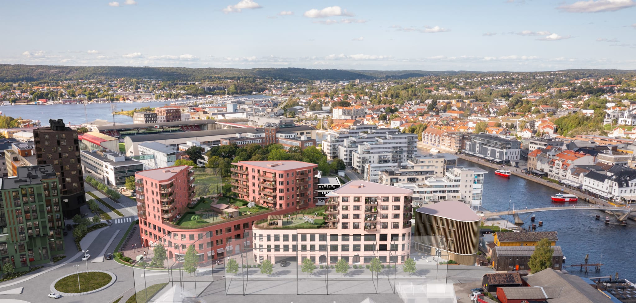 Her kan du leve det aktive og urbane livet, samtidig som du kan trekke deg tilbake til ditt nye hjem.