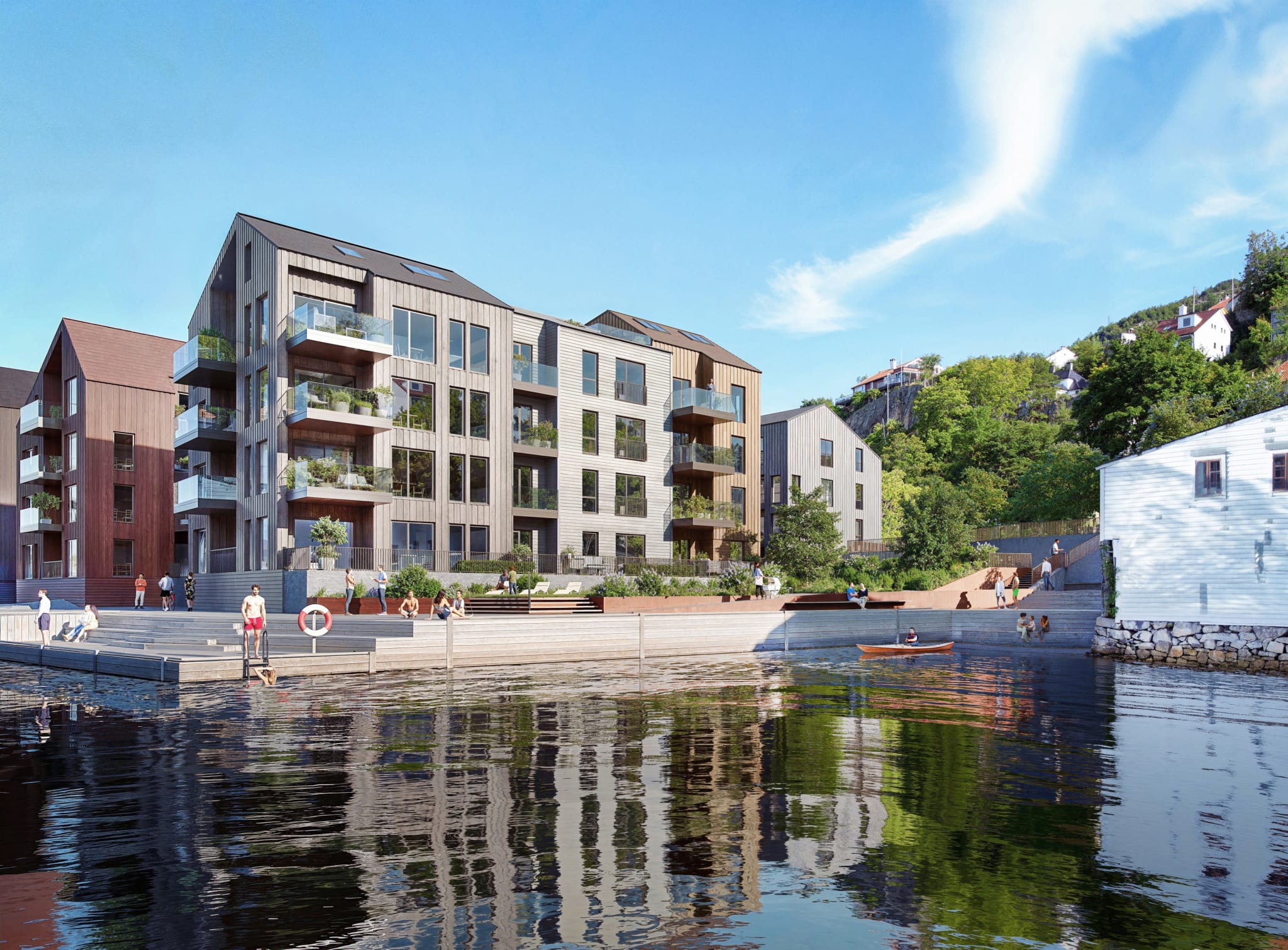 Illustrasjon av Bygg D.