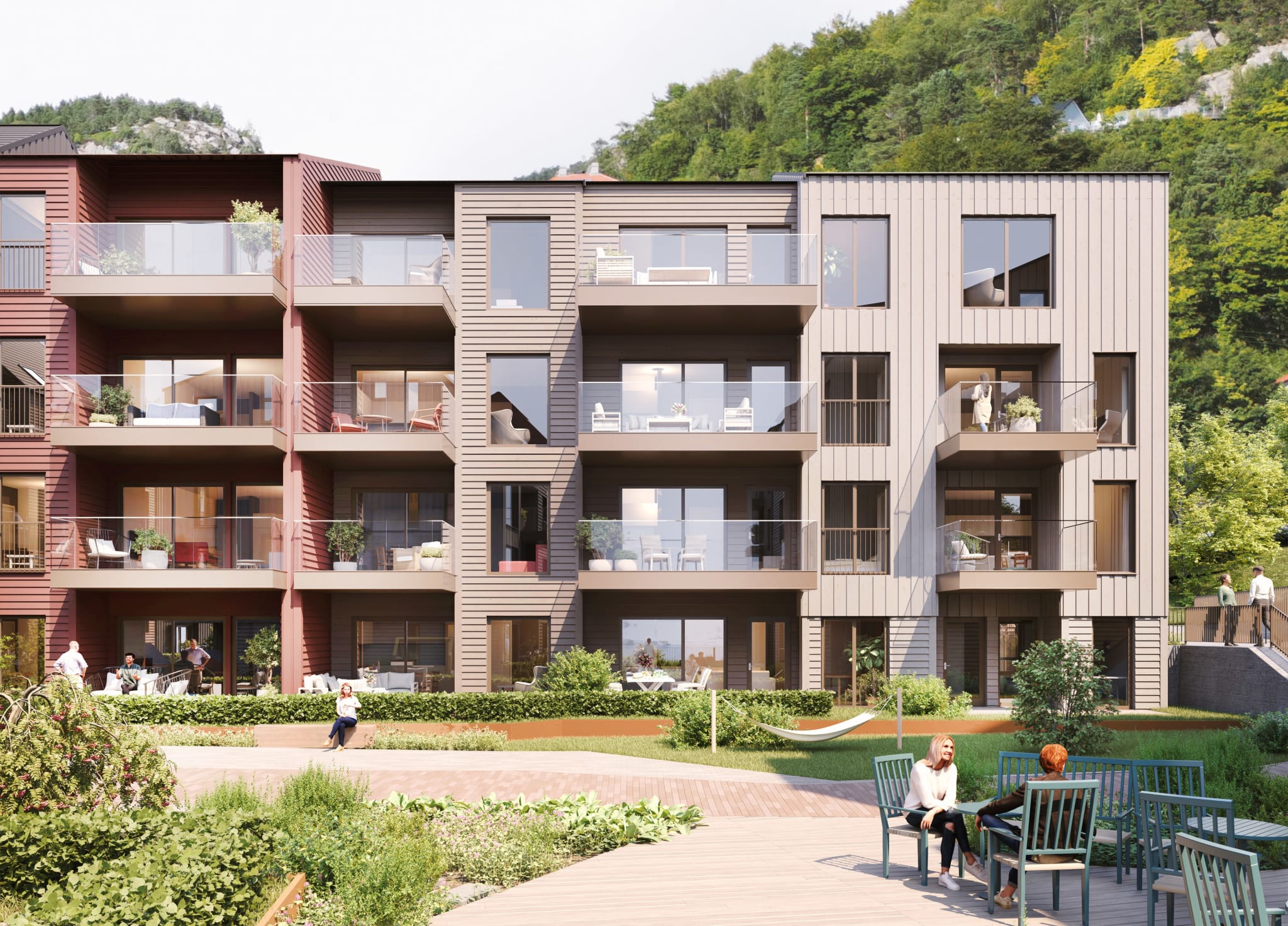 Illustrasjon av Bygg C.