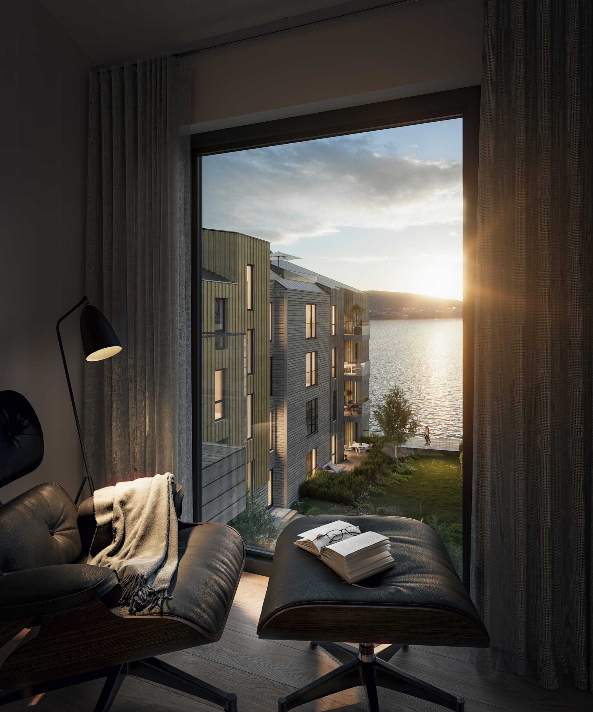 Illustrasjon av leilighet C403.